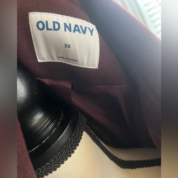 COPY - 3X OLD NAVY SOFT BRUSHED CAR COAT - Picture 5 of 7